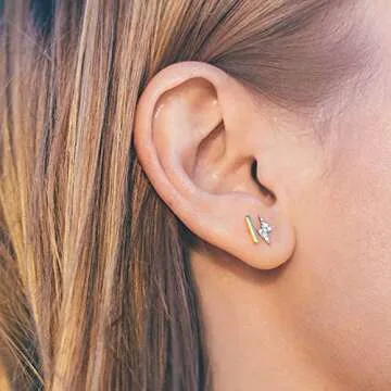 Stylish PAVOI Gold Plated Earrings for Everyday Elegance