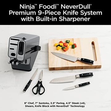 Ninja K52015 Foodi NeverDull 15-Piece Knife Set