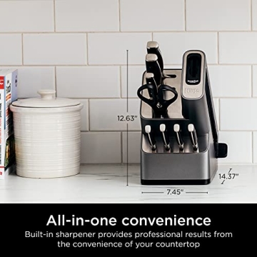 Ninja K52015 Foodi NeverDull 15-Piece Knife Set