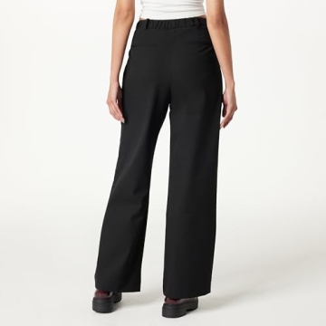 The Drop Women's Wide Leg Trousers – Black M