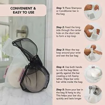 Kitsch Soap Saver Bag – Eco-Friendly Bar Holder for Travel