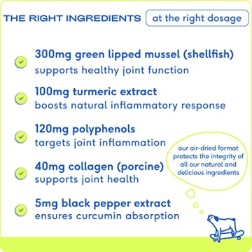 Native Pet Dog Joint Relief Chews - Natural Arthritis Relief