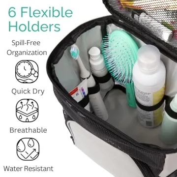 TERRA HOME Shower Bag - Portable, Stylish and Functional