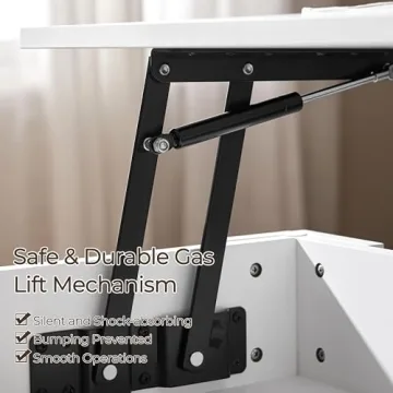 Stylish Yaheetech Lift-Top Coffee Table with Storage