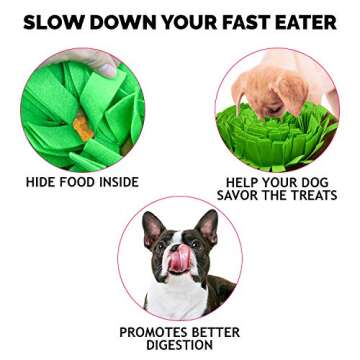 Interactive Snuffle Mat for Dogs - Fun Activity and Feeding