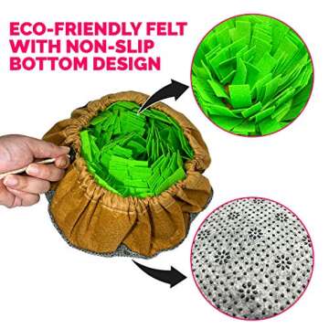 Interactive Snuffle Mat for Dogs - Fun Activity and Feeding