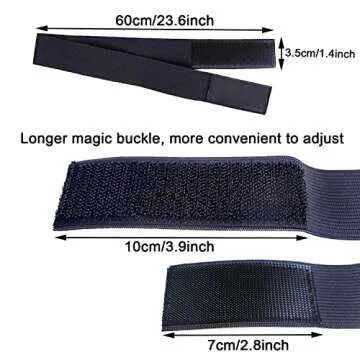 Elastic Wig Bands for Lace Melting - Edge Wrap to Lay Edges, 12PCS Lace Bands