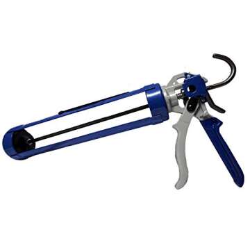 Newborn 255 Super Smooth Rod Caulking Gun - Heavy Duty 1/4 Gallon, 18:1 Thrust Ratio