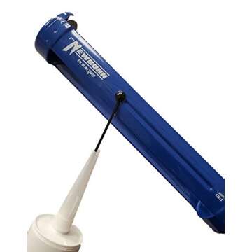 Professional 1/4 Gallon Caulking Gun - 18:1 Thrust Ratio