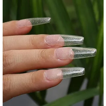 AIMEILI UV LED Sparkle Gel Nail Polish for Winter Nails