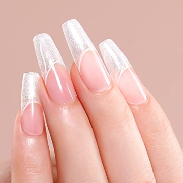AIMEILI UV LED Sparkle Gel Nail Polish for Winter Nails