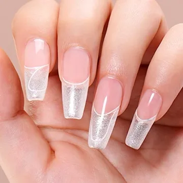 AIMEILI UV LED Sparkle Gel Nail Polish for Winter Nails