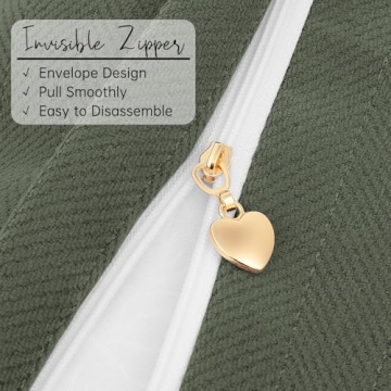 ZWJD Chenille Pillow Covers Set for Stylish Home Decor