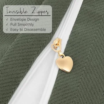 ZWJD Chenille Pillow Covers Set for Stylish Home Decor