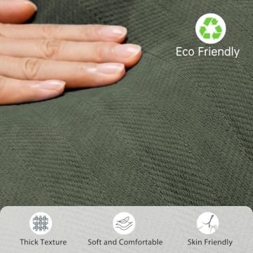 ZWJD Chenille Pillow Covers Set for Stylish Home Decor