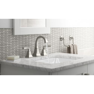 Discover Kohler Caxton White Bathroom Undermount Sink