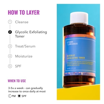 Good Molecules Glycolic Exfoliating Toner for Radiant Skin