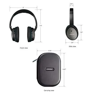 Bose QuietComfort 25 Acoustic Noise Cancelling Headphones (Apple Devices, Black)