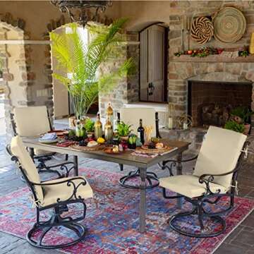 Arden Outdoor Dining Chair Cushion - Eco-Friendly, Tan Leala