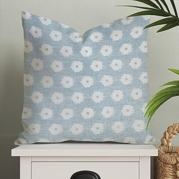Timur Weave Sky Blue Pillow Cover - Stylish Decor