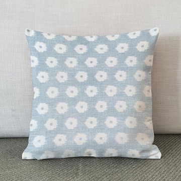 Timur Weave Sky Blue Pillow Cover - Stylish Decor