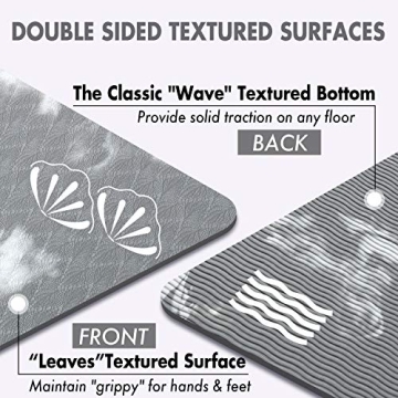 AIMERDAY Eco-Friendly Non Slip Yoga Mat for All Fitness Levels