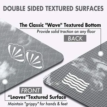 AIMERDAY Eco-Friendly Non Slip Yoga Mat for All Fitness Levels