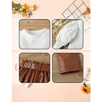 Stylish DONWEN Toddler Outfit for Girls 3t 4t