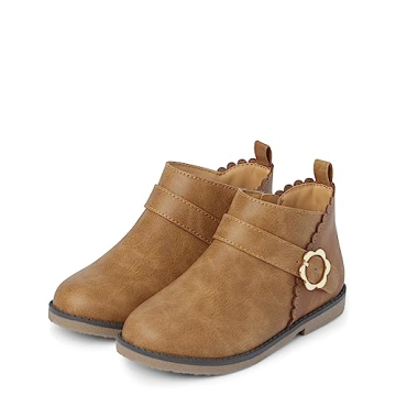 Stylish Gymboree Girls Faux Leather Ankle Booties