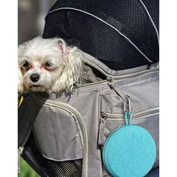 KALLAK Portable Collapsible Dog Bowls - Travel Friendly Features