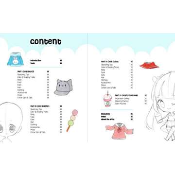 Chibi Art Class: A Complete Course in Drawing Chibi Cuties and Beasties - Includes 19 step-by-step t...