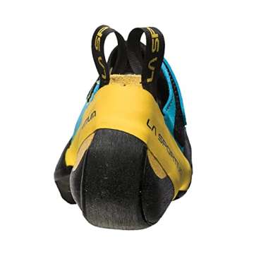 La Sportiva Men's Futura Rock Climbing Shoes, Blue/Yellow, 11.5