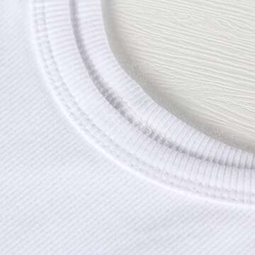 Artfish Women's Sleeveless Tank Top Form Fitting Scoop Neck Ribbed Knit Basic Cami Tight Fitted White L