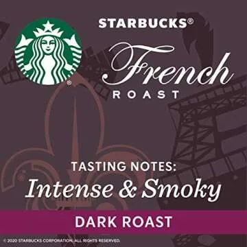 Starbucks Dark Roast Whole Bean Coffee — French Roast — 100% Arabica — 1 bag (12 oz.)