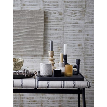 Bloomingville Black Decorative Resin Candle Holder