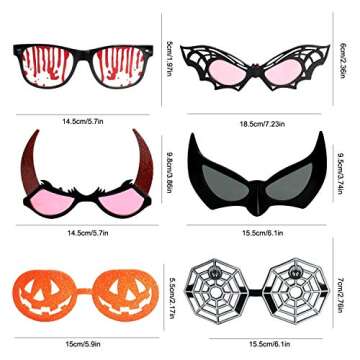 Ocean Line Halloween Glasses - Fun Party Favors for All
