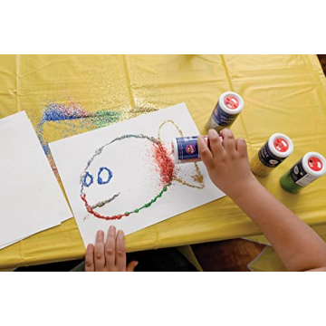 Spectra Arts & Crafts Glitter Clear 4 oz Jar for Creative Projects