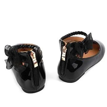 Nerteo Comfort Ballet Flats for Girls with Memory Foam