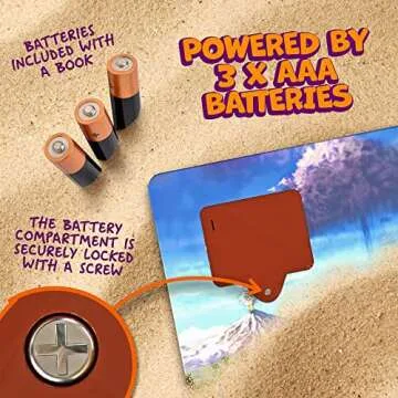 Dinosaur Toys for Kids 3-5 5-7 2-4 Year Old - Dinosaur Book with 30 Species Facts Names & Realistic Sounds - Dinosaur Gifts for Kids Boys Girls Toddlers