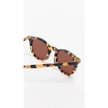 Illesteva Sterling Sunglasses, Tortoise with Brown, One Size