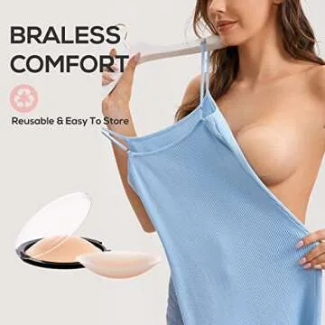 DOBREVA Silicone Nipple Covers - Comfortable & Reusable Pasties