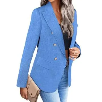 Blue Women’s Blazers for Stylish Casual Seasons