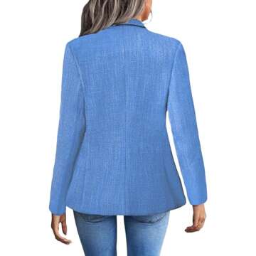 Blue Women’s Blazers for Stylish Casual Seasons
