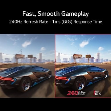 LG 49" UltraGear Curved Gaming Monitor for Gamers