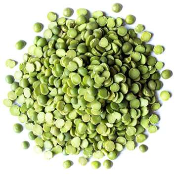 Organic Green Split Peas, 20 Pounds – Non-GMO, Dried, Vegan, Kosher, Bulk. Easy to Cook. Great Source of Protein, Fiber, Essential Minerals. Great for Pea Soup, Stews, Salads. Product of Canada.