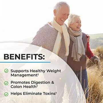 Colon Cleanser and Detox for Digestive Support - 15 Day Fast-Acting Extra Strength Cleanse with Probiotic Fiber, Psyllium Husk and Noni for Constipation Relief and Bloating Support, Non-GMO, 45 Count