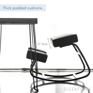 Sleekform Ergonomic Kneeling Chair for Home Office Comfort