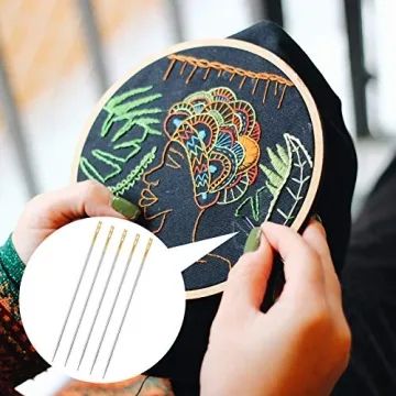 AIEX Self Threading Needles - 48 Durable Sewing Essentials