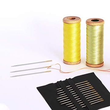 AIEX Self Threading Needles - 48 Durable Sewing Essentials