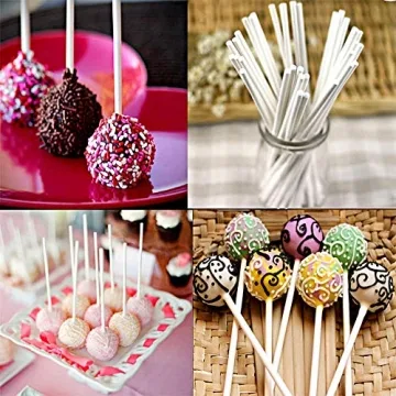 Buy 300 PCS Cake Pop Sticks and Wrappers Kit Now
